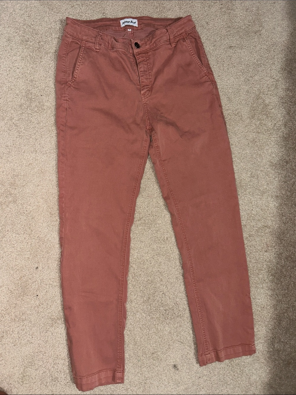 Women’s Casual Jeans in Rust - Soft Everyday Jean